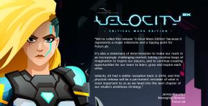 Velocity 2X - Critical Mass Edition (announcement 2)